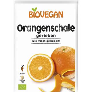 Biovegan geriebene Orangenschale, 10 gr Beutel