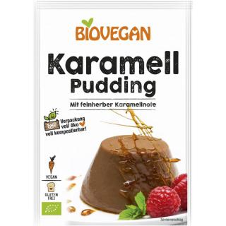 Biovegan Paradies Pudding Karamell, 43 gr Packung