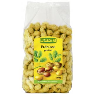 Rapunzel Erdnüsse m.Sch. 500gr
