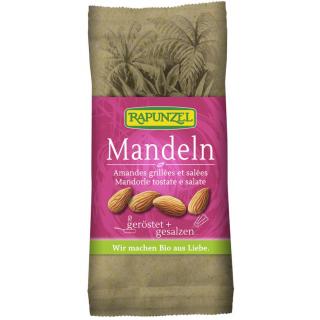 Rapunzel Mandeln geröstet, gesalzen, 60 gr Stück