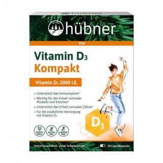 Hübner Vitamin D3 Kapsel