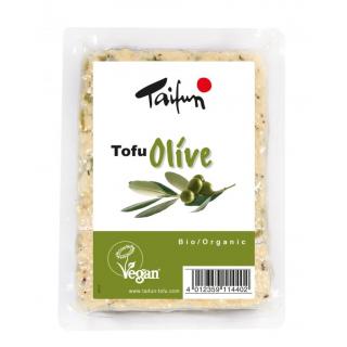 Taifun Tofu Olive, 200 gr Packung