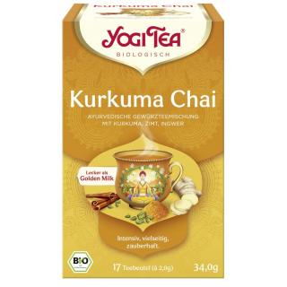 Yogi Tea Kurkuma Chai, 2 gr, 17 Btl Packung