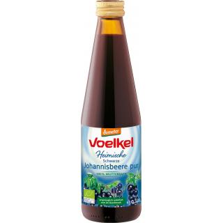 Voelkel Schwarzer Johannisbeersaft, 0,33 ltr Flasc
