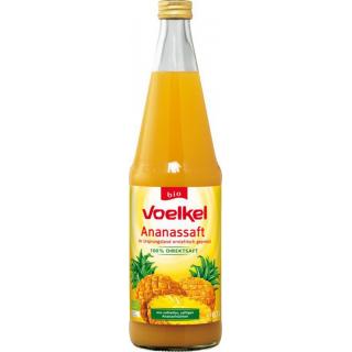 Voelkel Ananassaft, 0,7 ltr Flasche