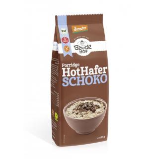 Bauck Hof Hot Hafer Schoko, 400 gr Packung -gluten