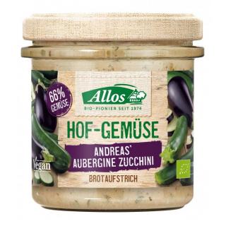 Allos Hofgemüse Andrea`s Aubergine Zucchini, 135 g