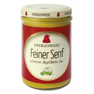 Zwergenw Feiner Senf, 160 ml Glas