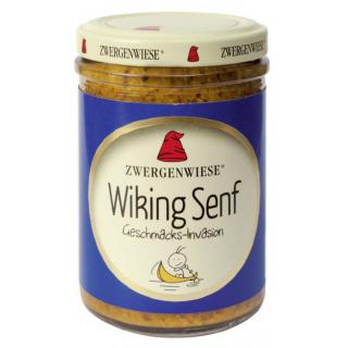 Zwergenwiese Wiking Senf, 160 ml Glas