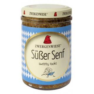 Zwergenw Süßer Senf, bayerisch, 160 ml Glas