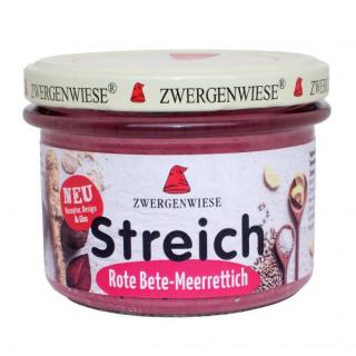 Zwergenw Rote Bete-Meerrettich Streich, 180 gr Gla