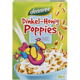 dennree Dinkel-Honig Poppies, 375 gr Packung