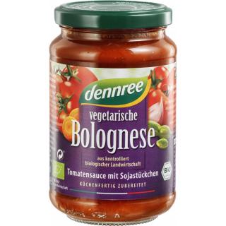 denree Vegetarische Tomatensauce, 350 gr Glas