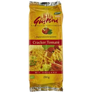 Gustoni Cracker "Tomate" mit Oregano, 250 gr Packu
