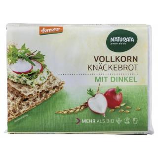 Naturata Vollkorn-Knäckebrot mit Dinkel, 250 gr Pa