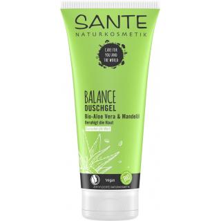 Sante Duschgel Balance Bio-Aloe & Mandelöl, 200 ml