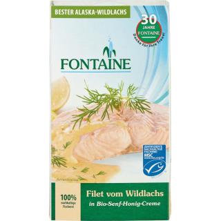 Wildlachsfilet in Senf-Honig-Creme 200 g