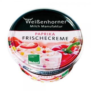 Weißenhorn Paprika FrischeCreme, 150 gr  Becher