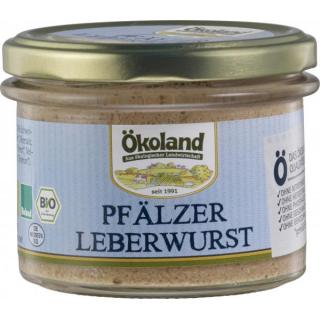 Ökoland Pfälzer Leberwurst - Gourmet-Qualität, 160