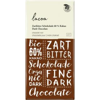 Zartbitter mit 60% Cacao