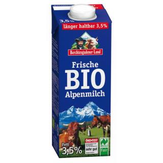 Bio-Milch, 3,5% F, extra lang
