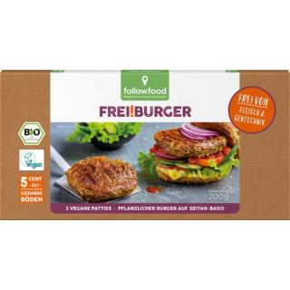 followfood Frei!Burger vegan, 200 gr Schachtel