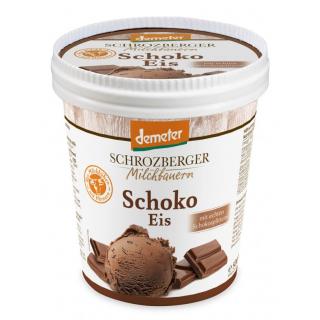 Schrozb. Milchbauern Schoko-Eis, 500 ml Becher