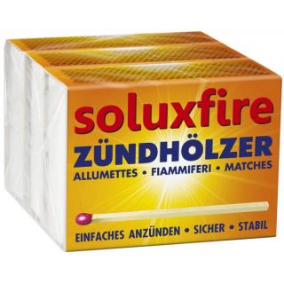 soluxfire Zündhölzer, 3 St Packung