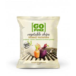 Go Pure Gemüse-Chips, 90 gr Packung